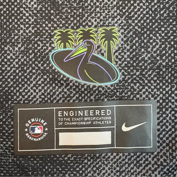 Tampa Bay Rays - Nike City Connect Baseball Jersey Men's Large Manuel Margot #13 - Picture 5 of 7